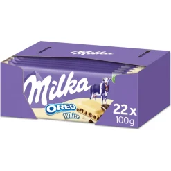 Milka Tablet Oreo White (22x 100gr) New