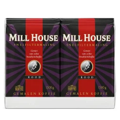 Mill House Rood Snelfilter (4x 1,5kg) Outlet