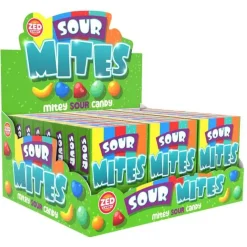 Zed Candy Mites sour theater box (12 stuks) Sale
