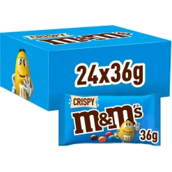 M&M's M&M’s Crispy Single (24x 36gr) Clearance