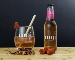 Moj Roos Framboos Glas (12x 20cl) Clearance