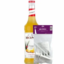 Monin Siroop Ananas (70 cl) + Siroop Pompje (10Ml) New