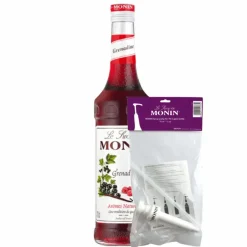 Monin Siroop Grenadine (70 cl) + Siroop Pompje (10Ml) Best