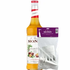 Monin Siroop Passion (70 cl) + Siroop Pompje (10Ml) Sale
