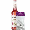Monin Siroop Rose (70 cl) + Siroop Pompje (10Ml) Best