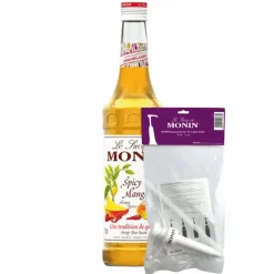Monin Siroop Spicy Mango (70 cl) + Siroop Pompje (10Ml) Outlet