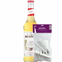 Monin Siroop Vanille (70 cl) + Siroop Pompje (10Ml) Outlet