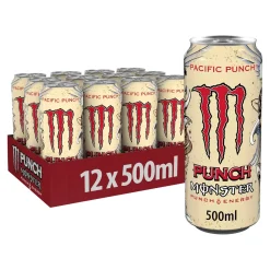 Monster Energy Pacific Punch Blik (12x 500ml) Hot