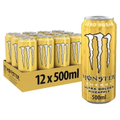 Monster Energy Ultra Gold Blik (12x 500 ml) Hot