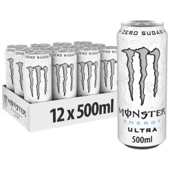 Monster Energy Ultra White Blik (12x 500ml) Outlet