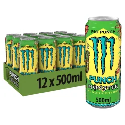 Monster Juiced Rio Punch Blik (12x 500ml) Clearance