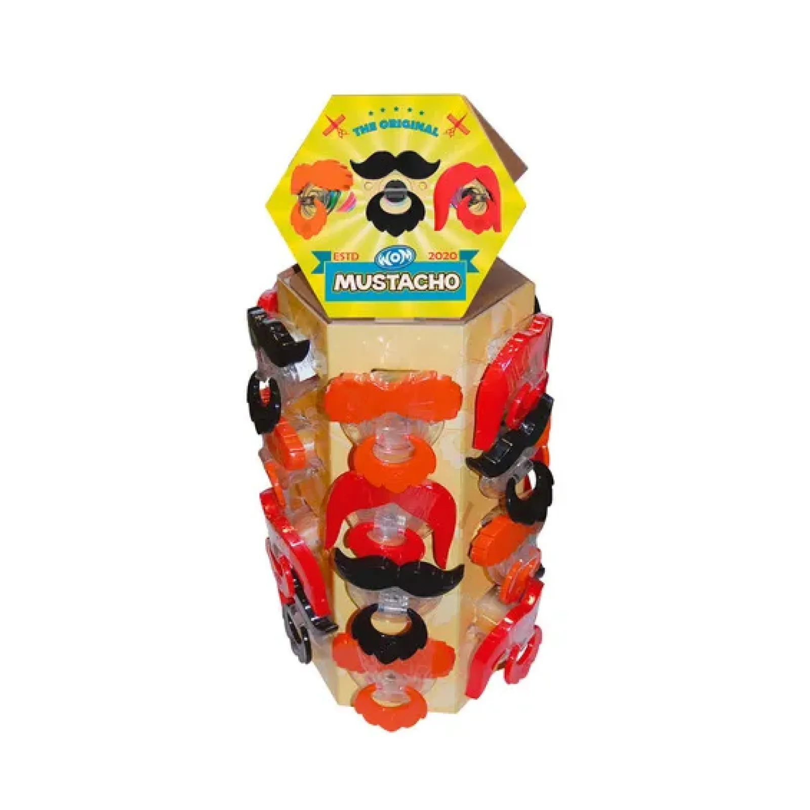 Candy & Toy Moustache pop (24x15gr) Outlet