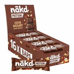 Nakd Protein Cocoa Hazelnut (16x 45g) New