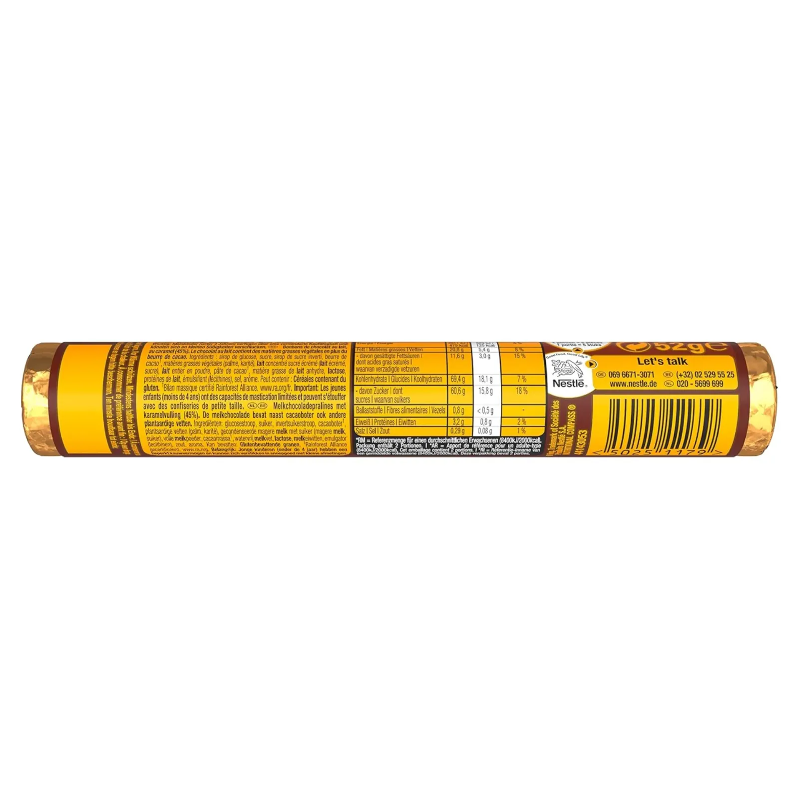 Rolo Nestlé Single (36x 52gr) Outlet