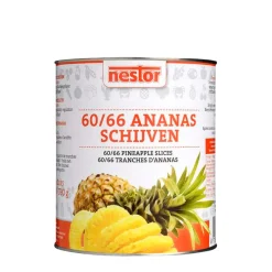 Nestor Ananas Schijven 60/66 (3050 gram) Best