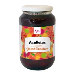Nic Aardbeien Op Siroop (1 liter) Clearance