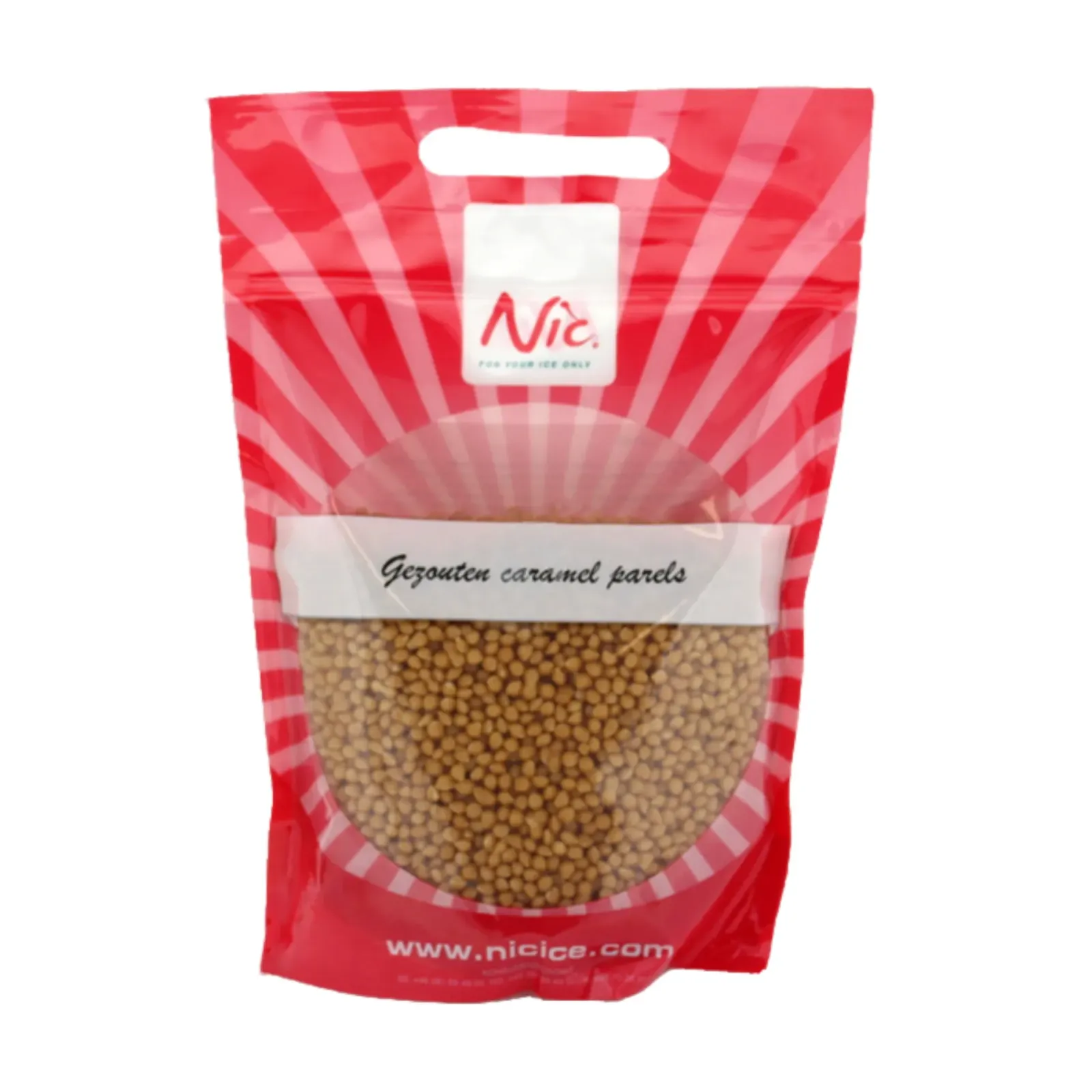 Nic Zoute Caramel Parels (1kg)
