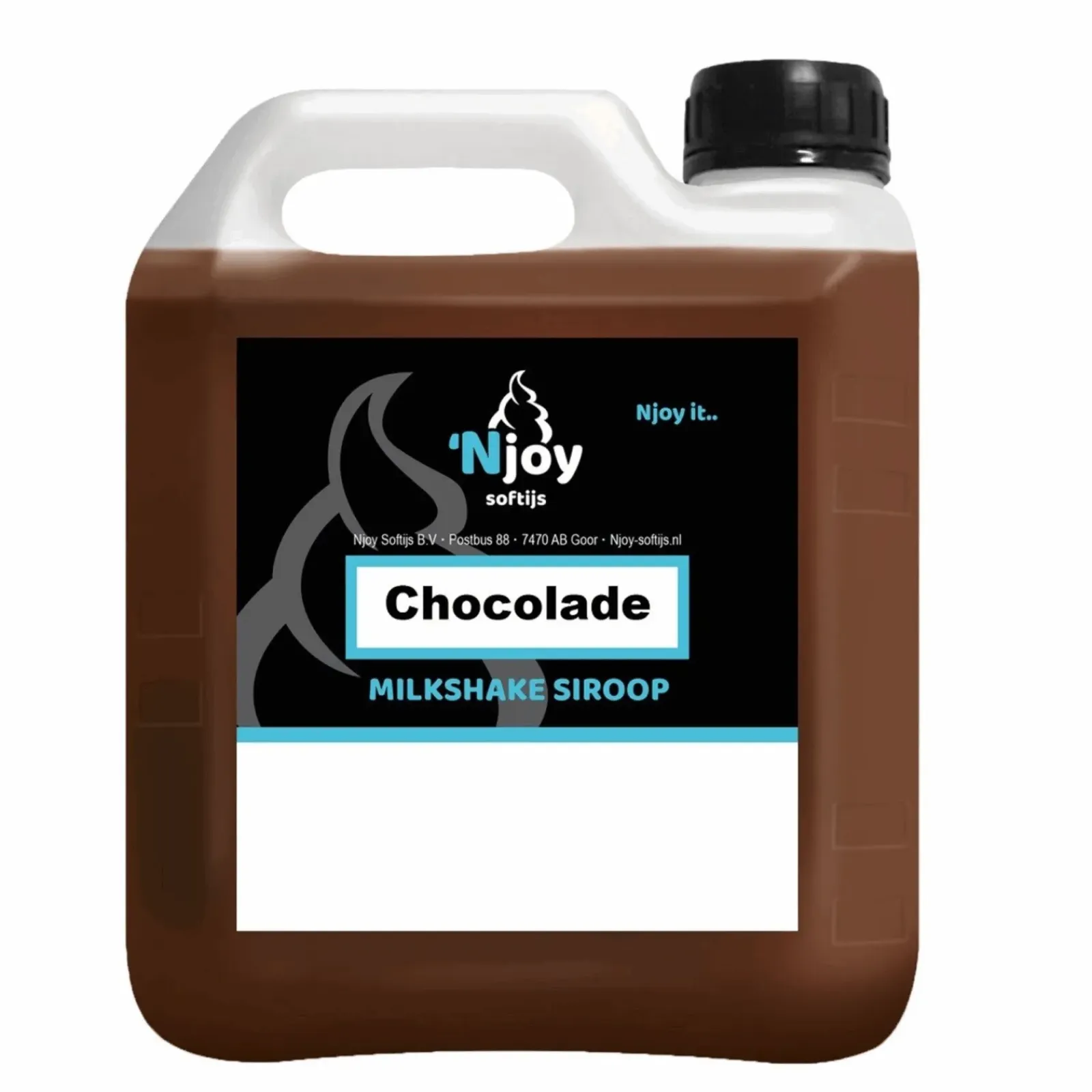 NJOY Shakesiroop Chocolade (2 liter) Sale