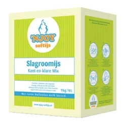 NJOY slagroomijs vloeibaar ijsmix (10 liter) Outlet