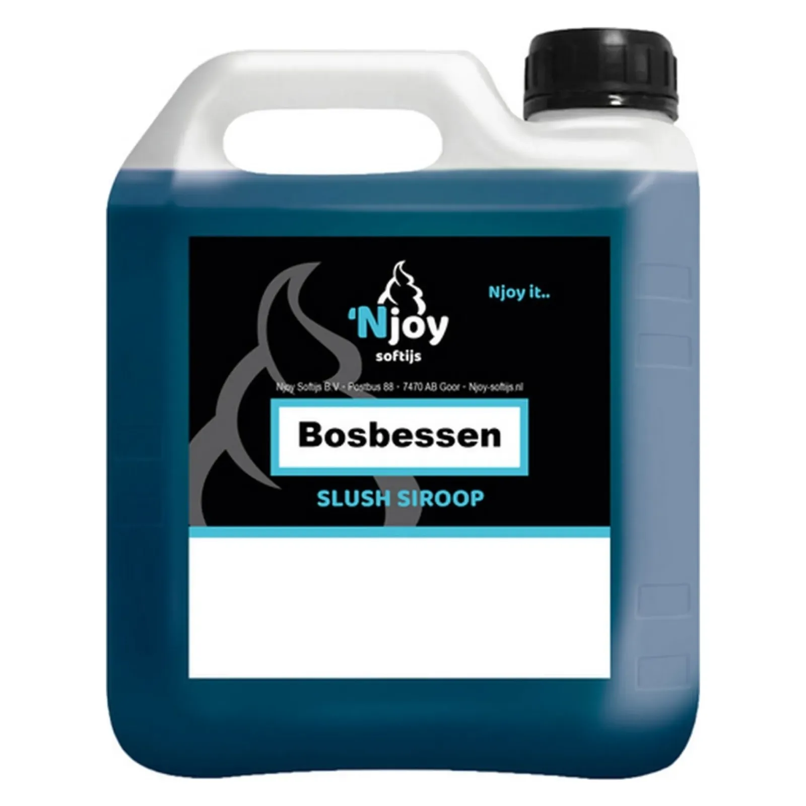 NJOY Slush Siroop Bosbessen (5 liter) Hot
