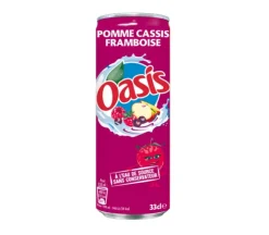 Oasis appel cassis framboos blik 33 cl Sale