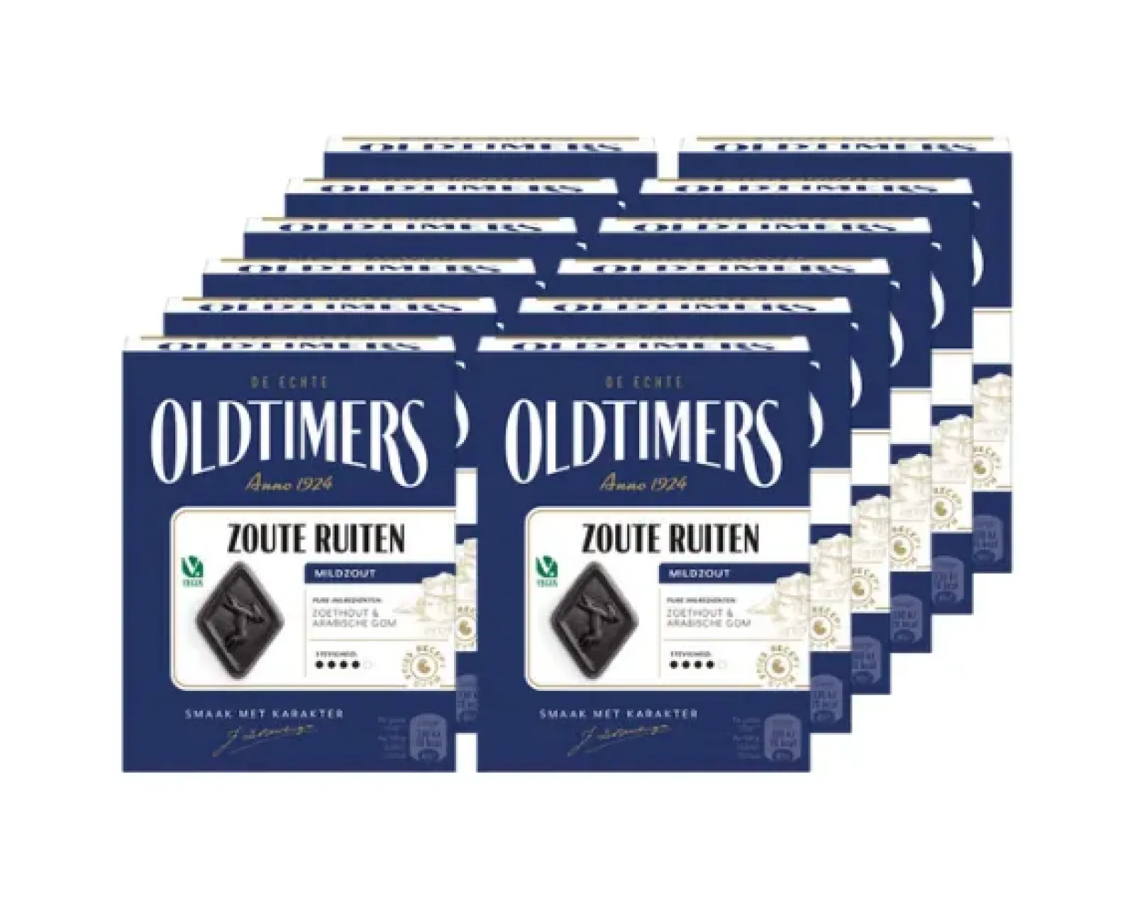 Oldtimers Hindelooper Ruitjesdrop (6x 185gr) Hot