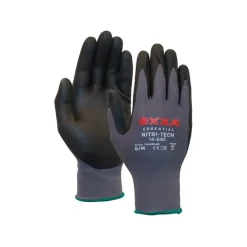 M-Safe OXXA Nitri-Tech 14-690 Werkhandschoenen Zwart (maat 10- XL) Outlet