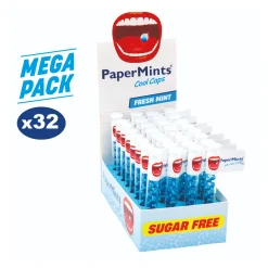 Papermints Cool Caps Fresh Mint (32x 18 stuks) New