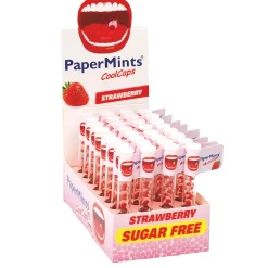 Papermints CoolCaps Tubes Strawberry (32 stuks) Online