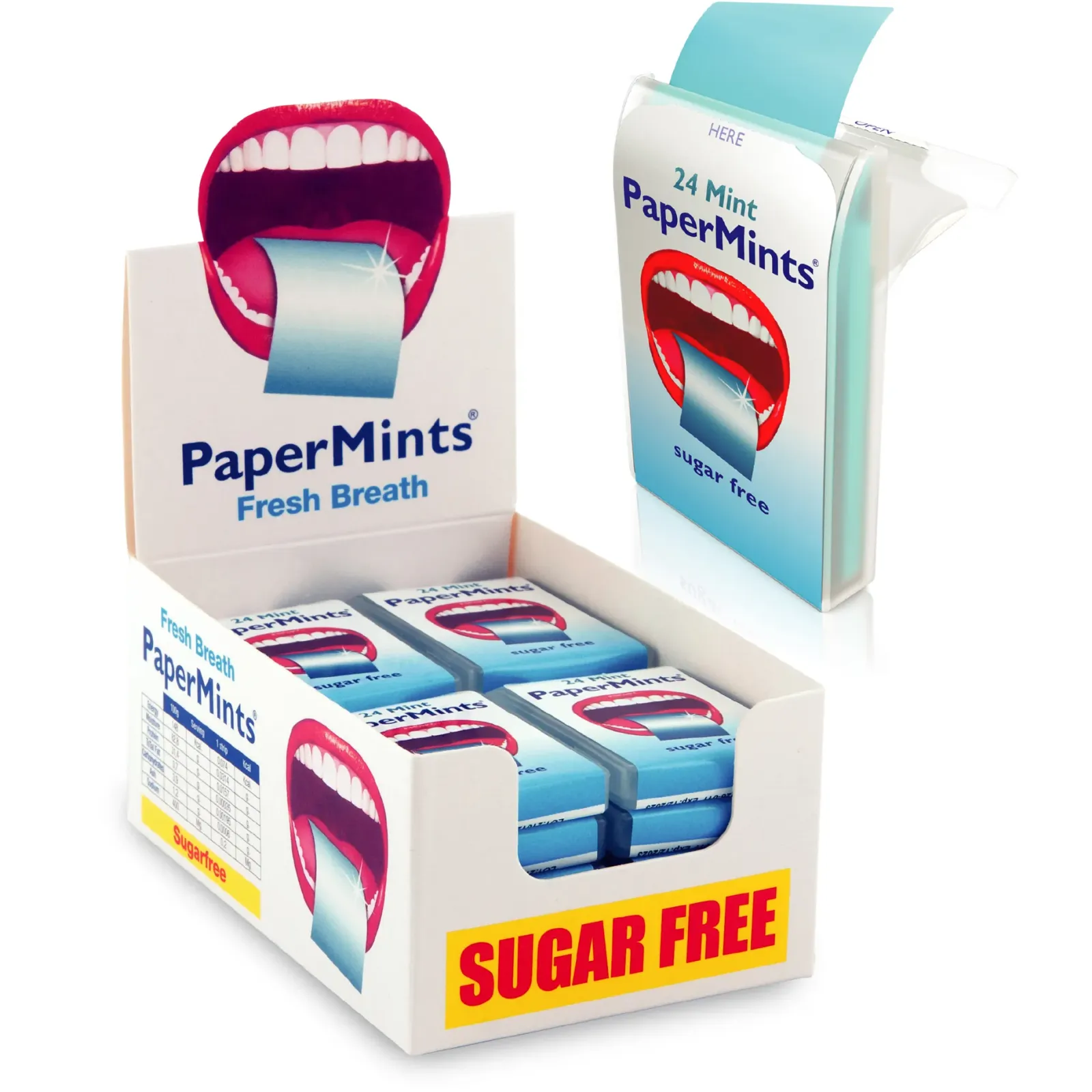 Papermints Strips Freshmint (24x 24 stuks)