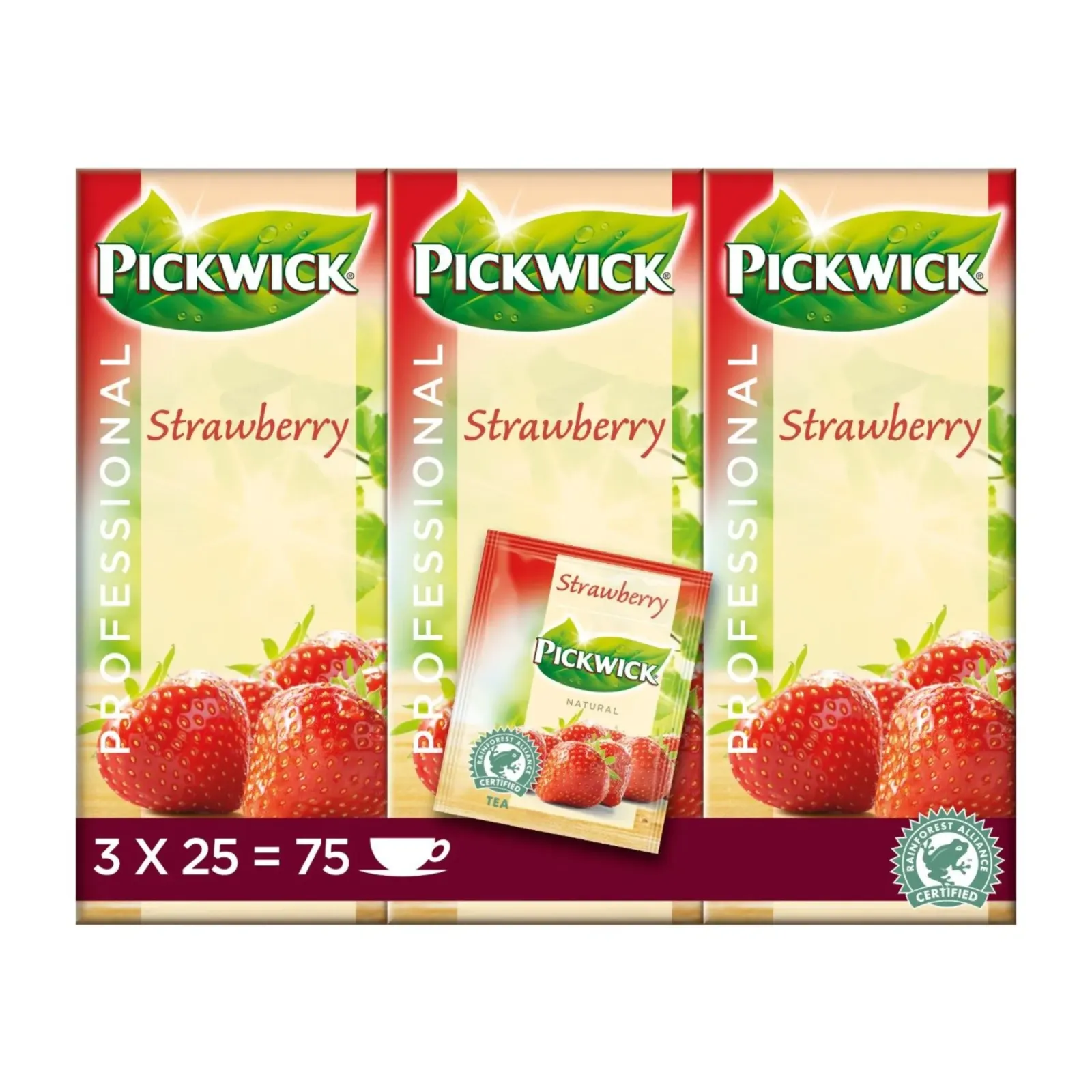 Pickwick Professional Aardbei (75x2gr) Online