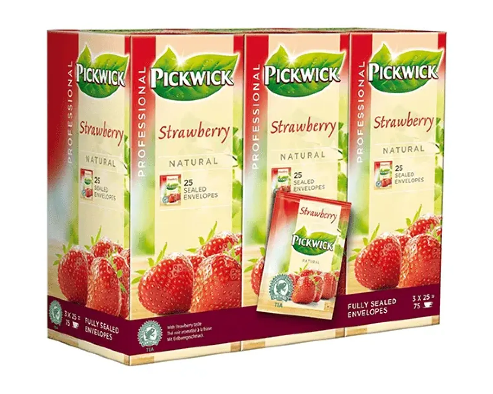Pickwick Professional Aardbei (75x2gr) Online
