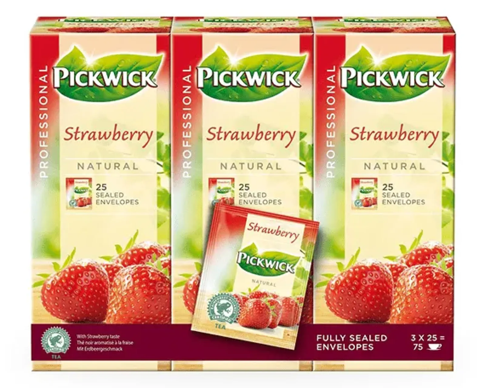 Pickwick Professional Aardbei (75x2gr) Online