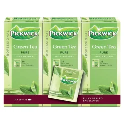 Pickwick Professional Groene Thee Pure (75x2gr) New