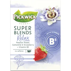 Pickwick Super Blends Relax 1,5gr (4x 15 stuks) Clearance