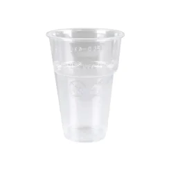 Merkloos Plastic bierglas zacht (1000x 250cc) 433 (proppy) Outlet