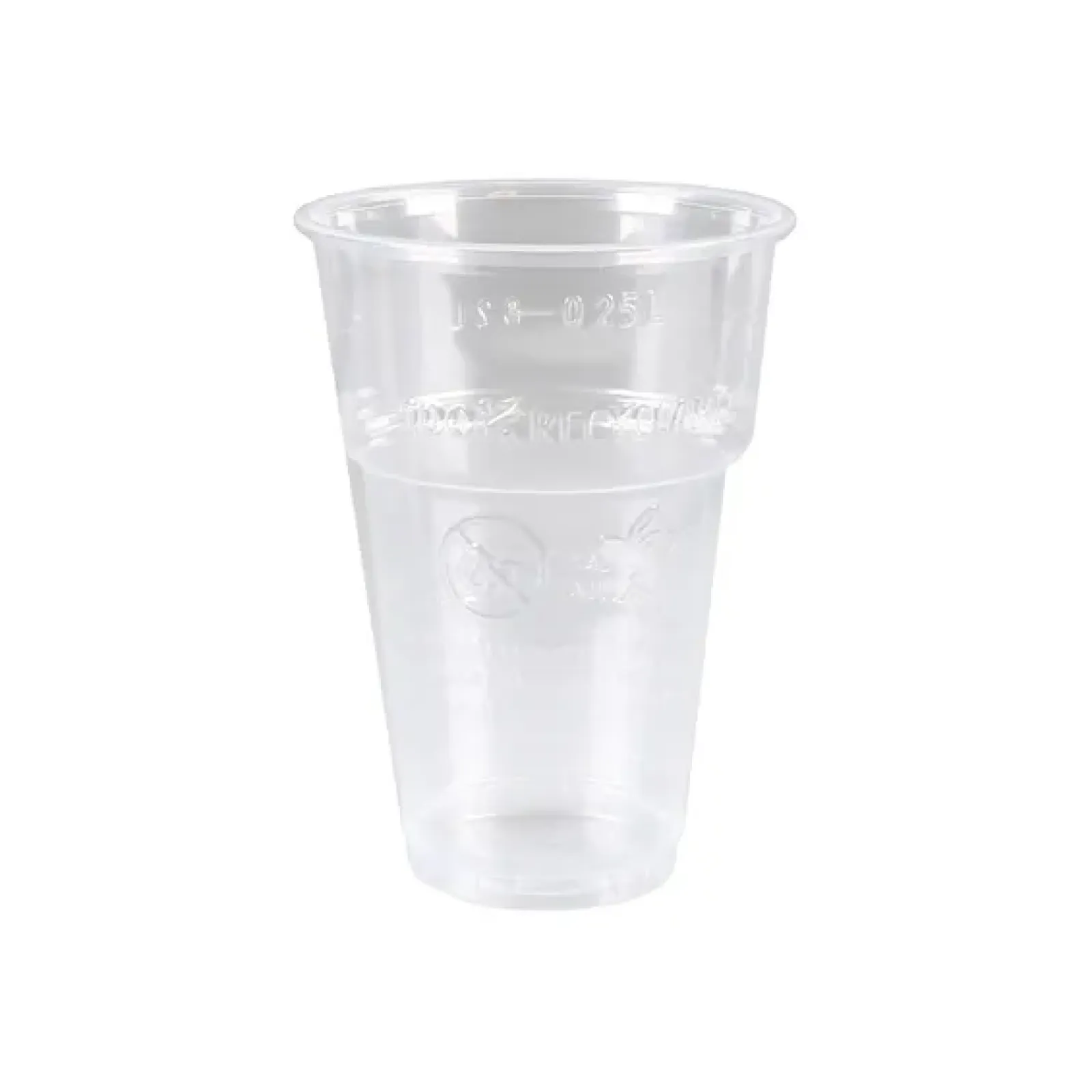 Merkloos Plastic bierglas zacht (1000x 250cc) 433 (proppy) Outlet