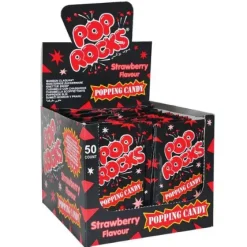 Zeta Pop Rocks Strawberry (50 stuks)