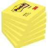 Post-it notes , 100 vel, ft 76 x 76 mm, Neongeel Discount
