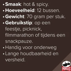 Pringles Hot & Spicy (12x 70gr) Sale