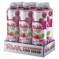 Raak Vruchtensiroop Framboos Zero Sugar (6x 750ml) Sale
