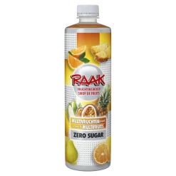 Raak Vruchtensiroop Multivruchten Zero (6x 750ml) New