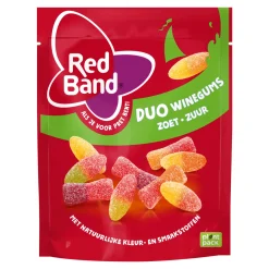 Red Band Duo Winegums Zoet Zuur zak (10x 215g) Online