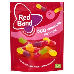 Red Band Duo Winegum Zoet Fris zak (10x 215g) Best