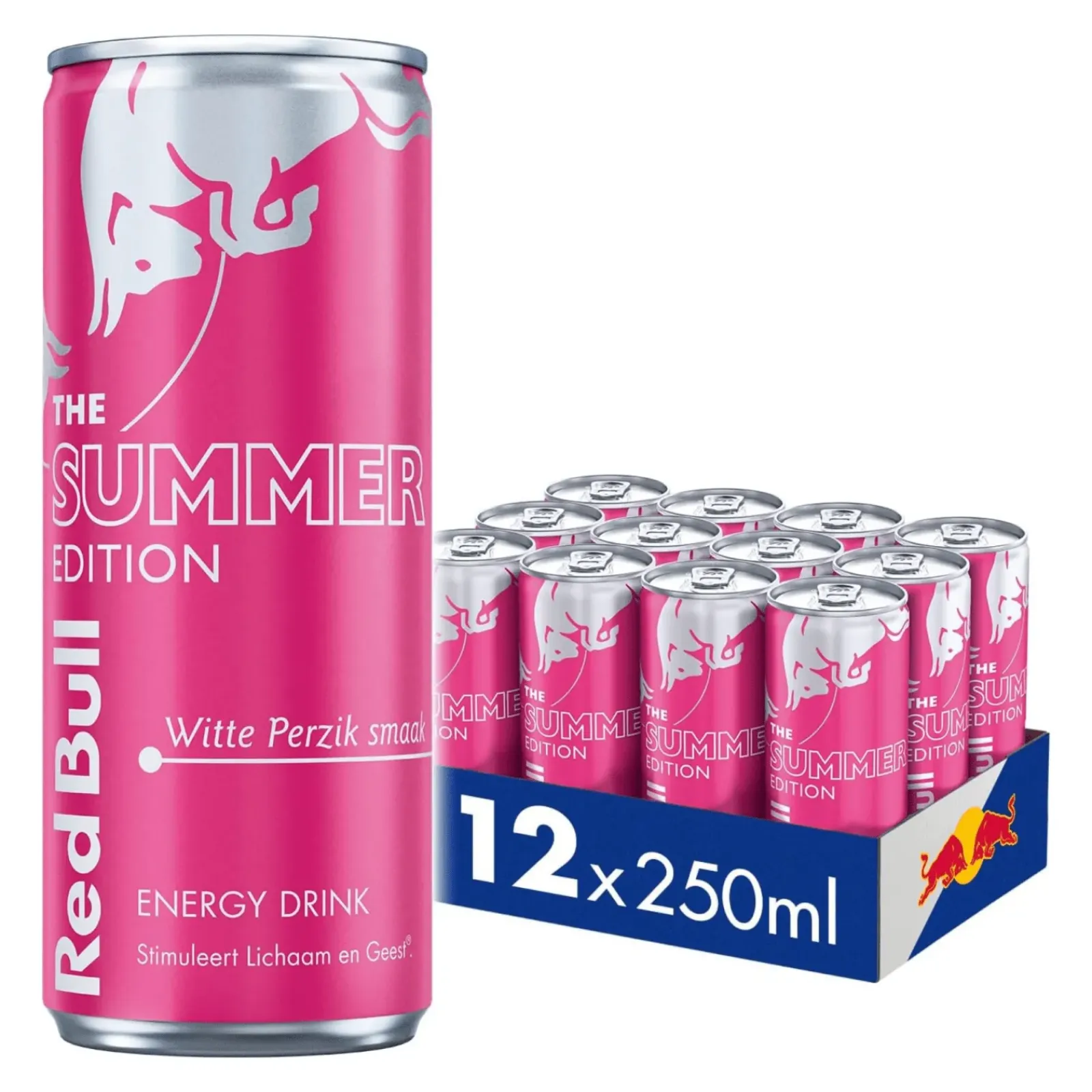 Red Bull Summer Witte Perzik Blik (12x 250ml) Hot