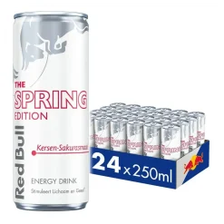 Red Bull The Spring Edition Cherry Shakura (24x 25cl) New