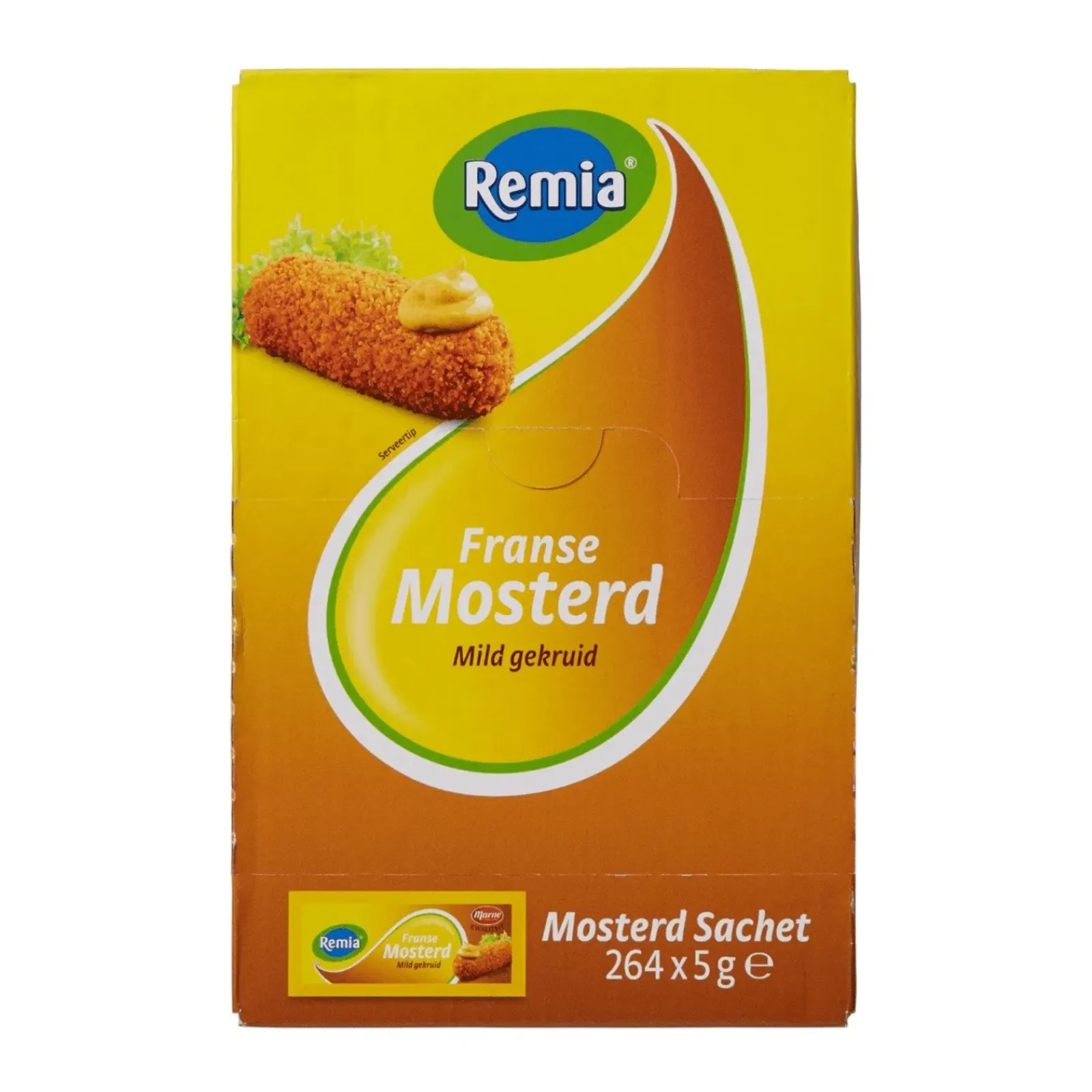Remia Mosterd Sachets (264x 5gr) Hot