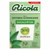 Ricola Eucalyptus Suikervrij (20x 50gr) New