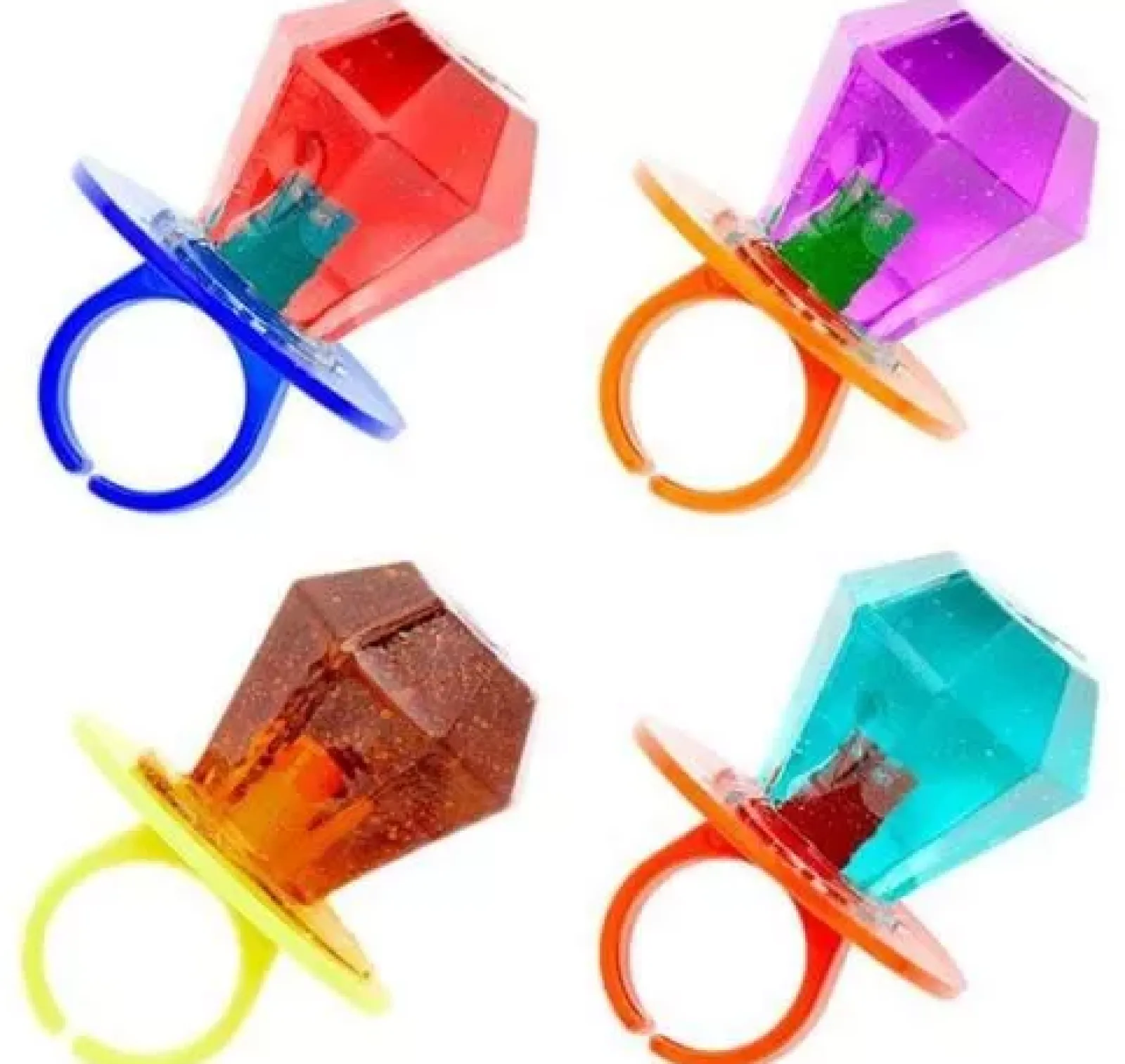 Bazooka Ring Pop Lolly (24 stuks) Clearance