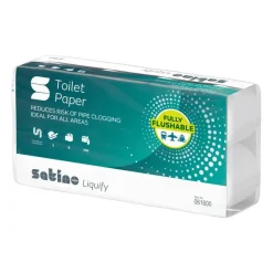Satino Liquify Toiletpapier 2-laags 250vel (8x 8 stuks) Sale